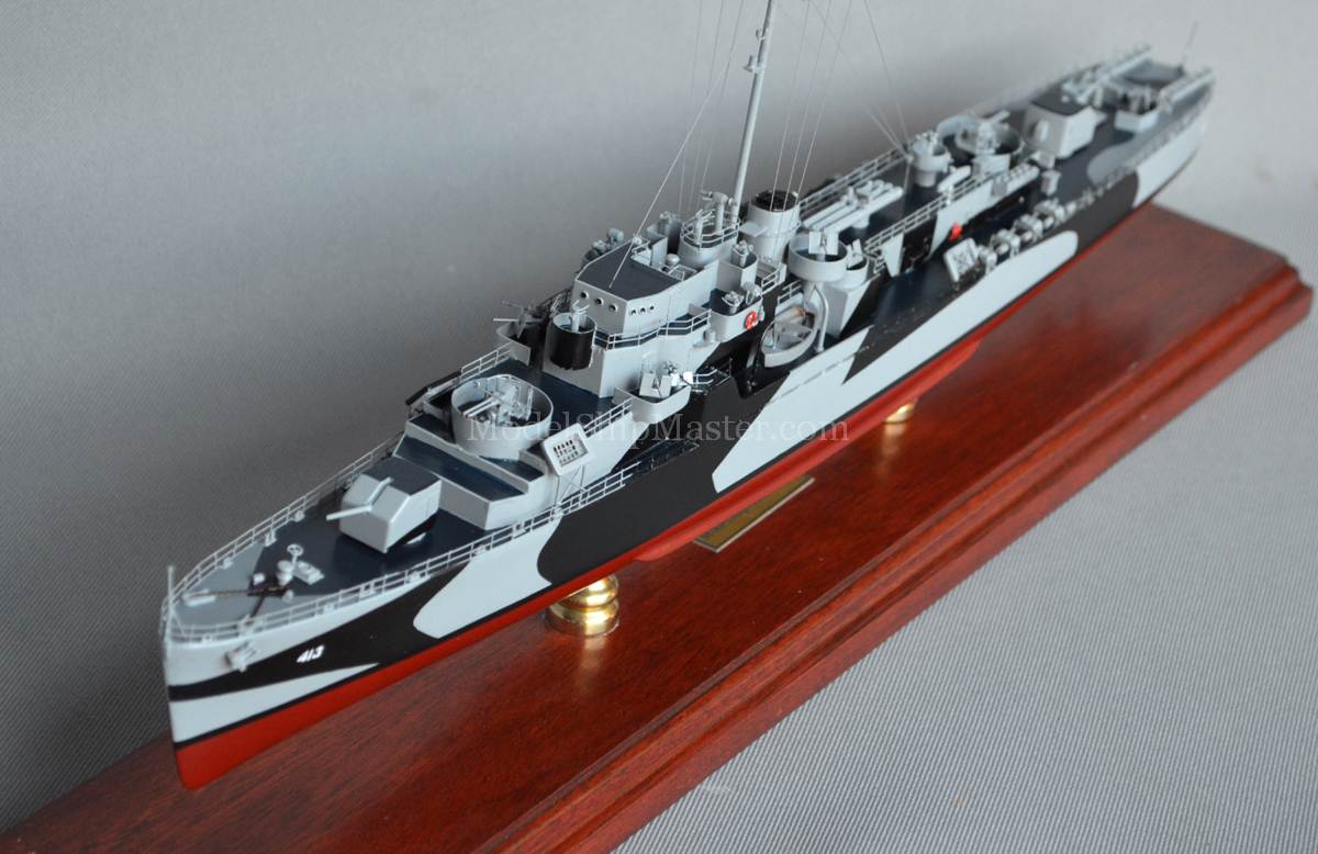 A Fine Model Of The USS Samuel B. Roberts Destroyer Escort